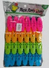Plastic drying clips, plastic clips, windproof clips, underwear, clothes and socks clips, clothes drying clips, plastic clips details Picture